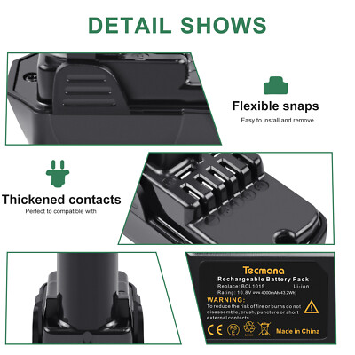Batterie Li-ion 18V 2.6Ah Pour Perceuse Hitachi – Compatible 329369 BCL1030M (neuve)