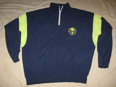 Zero Gravity Beach Volleyball Windbreaker Light Jacket Coat Adult L/XL VTG 90s