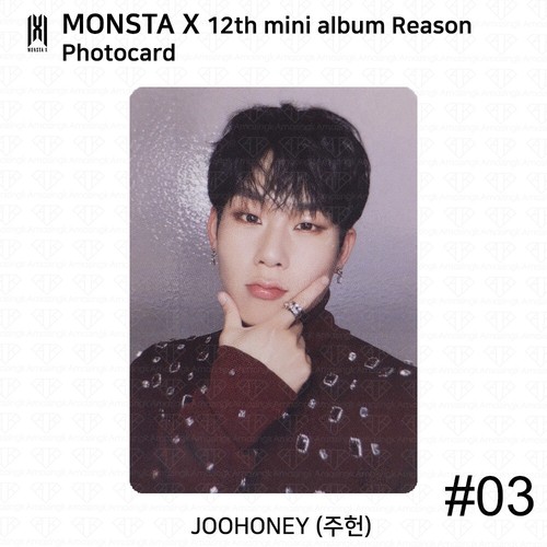 Monsta X 12th Mini Album Reason Official Photocard Each Member Unit KPOP K-POP - Picture 55 of 84