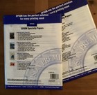 Epson Printer Inkjet Photo Quality Glossy Paper 40 Sheets 8.5” X 11” NEW Sealed — photo 2