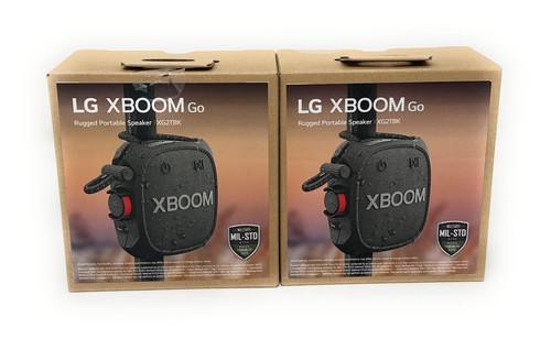 LG XBOOM Go Wireless Portable Speaker with Powerful Sound XG2TBK - 2PACK - 第 1/9 張圖片