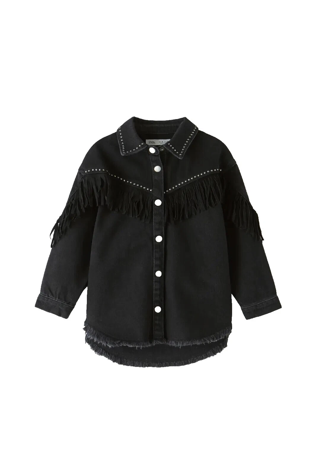 Ropa exterior negra para niñas Zara