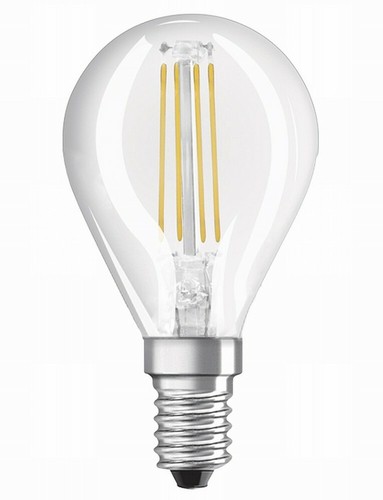 Bellalux E14 LED Filament-Leuchtmittel in Tropfenform 40 W Ersatz warmes Licht - Bild 2 von 4