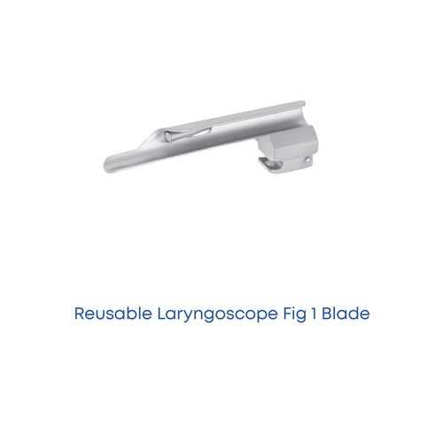 Laryngoscope Miller Blade Set EMT Anesthesia Reusable - Picture 6 of 9