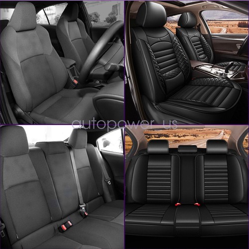 For Honda HR-V HRV 2016 2017-2024 Full Set Car 5-Seat Covers PU Leather Cushion - Picture 8 of 13