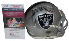 JOSH MCDANIELS signed (LAS VEGAS RAIDERS) mini football helmet JSA COA AJ47739 JOSH MCDANIELS signed (LAS VEGAS RAIDERS) mini football helmet JSA COA AJ47739