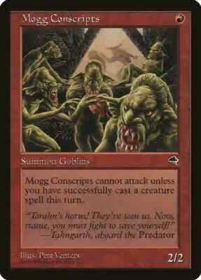 Mogg Conscripts Tempest Light Play MTG Magic DNA GAMES