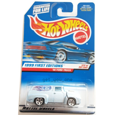 NEW Hot Wheels 1999 First Editions '56 FORD TRUCK Light Blue-Gray