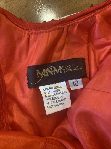 MNM COUTURE DRESS SIZE 10 - Picture 9 of 10