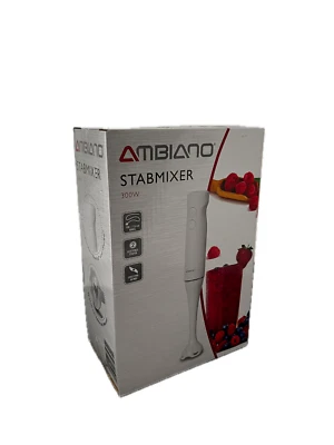 AMBIANO Stabmixer 300W mit 2 Geschwindigkeitsstufen und Edelstahlklinge