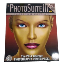 MGI PhotoSuite III 3 Platinum Edition PC Software Editing BIG BOX