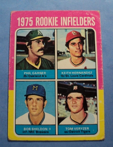 1975 Topps - 1975 Rookie Infielders #623 Keith Hernandez RC VG-G  AUCT#10698