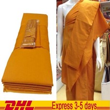 Buddhist Monk Priest Theravada Full Robe Set 7pcs. Large Ordaining Thai Laos