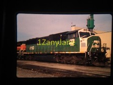 10715 VINTAGE Photo 35mm Slide BNSF 8193 GALESBURG, IL 2013