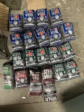STEEL WOOL  20 PACKAGES #1,#2 & #3.