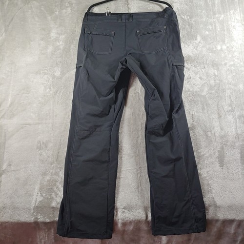 Kuhl Women's 14 Black Zipper Cargo Hiking Outdoor Pants Travel Activewear - Picture 2 of 9