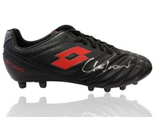 FRANCO BARESI SIGNED AC MILAN LOTTO FOOTBALL BOOT (ACG CERT AG17719)