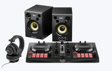 Hercules DJ Essentials Kit - All-in-One Kit with Inpulse 300mk2, DJ Monitor 42 