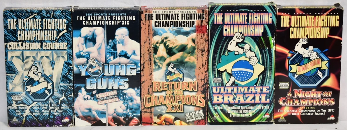 Mixed Martial Arts/UFC NTSC VHS Tapes for sale | eBay