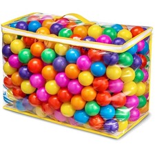 Boules en plastique durables pour fosses à billes - Pack de 100