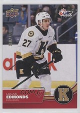 2021-22 Upper Deck CHL Exclusives 10/100 Lucas Edmonds #224 o1h