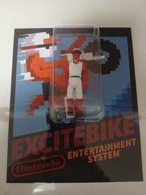 nintendo nes excitebike Custom Action Figure Dirtbike Rider Vintage Retro Figure