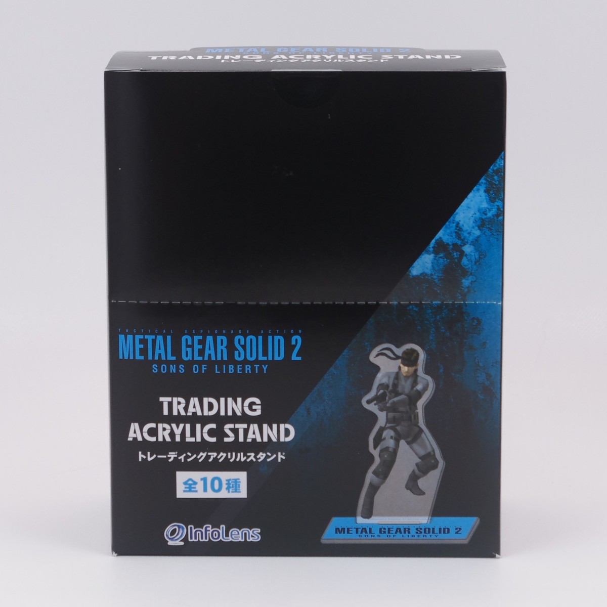 Metal Gear Solid 2 Acrylic Stand 10pc Full Set Box NEW MGS3 Delta