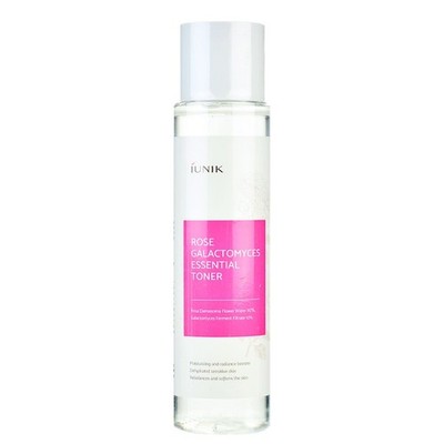 iUNIK Rose Galactomyces Essential Toner 200 ml - Wielozadaniowy tonik do twarzy