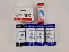 Lot de 6 Pelliculles Films Fujifilm Rollei Neopan Expiration 11/2006