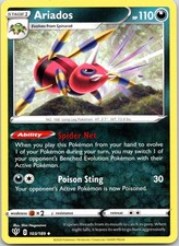 Ariados Uncommon SWSH03: Darkness Ablaze 103/189 NM