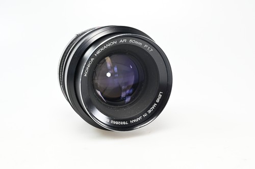 Konica 50mm f1.7 Hexanon AR EE Lens #G389 - Picture 7 of 7