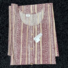 Maroon Cotton Premium Kurti