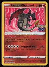 Radiant Charizard 011/078 Radiant Raro Pokemon GO Pokemon