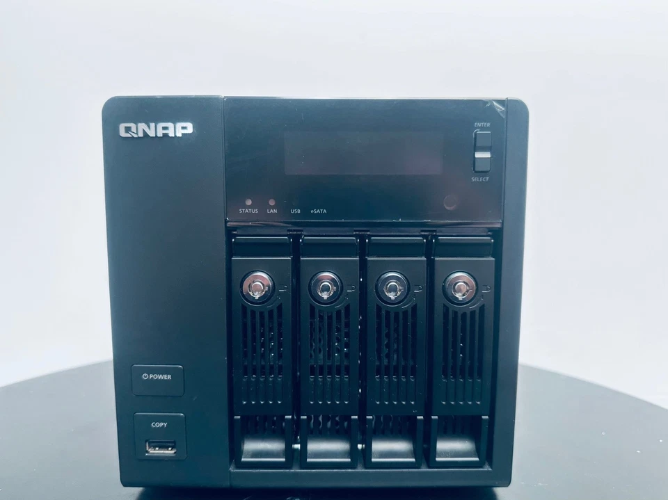Qnap TS-469 Pro Turbo NAS 3x 3TB HDD - 4-Bay Network Attached Storage Server - Image 3 of 4