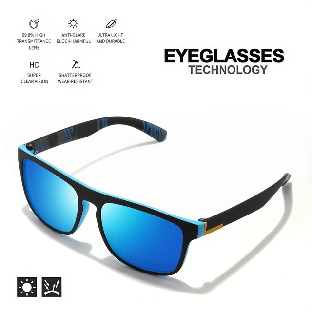 Polarized Sports Sunglasses Outdoor Cycling Driving Fishing Glasses UV400 Wrap