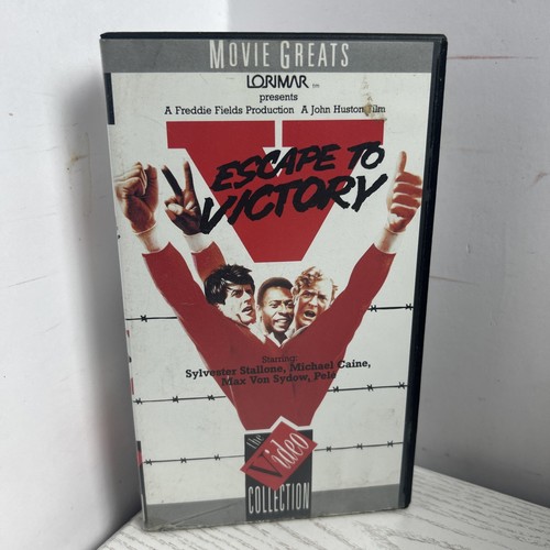 Escape To Victory (VHS), selten, Sylvester Stallone, leichter Kofferschaden