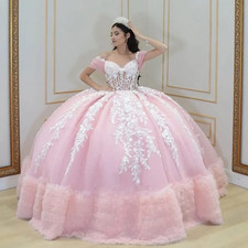 Attractive Lace Appliques Quinceanera Dresses Pleated Illusion De 15 Customized