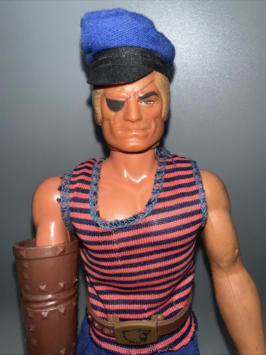 Vintage Mattel Big Jim The Pack Torpedo Fist Action Figure