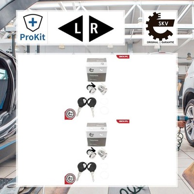 2x ORIGINAL  Esen Skv Schlosssatz, Schließanlage Links, Rechts für Peugeot