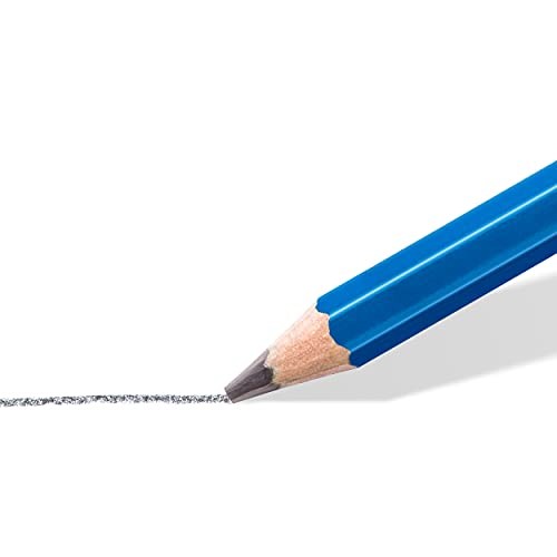 Lápices de dibujo y dibujo de grafito lumograph Staedtler 100G6, conjunto de 6 - Imagen 4 de 7