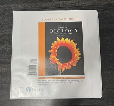 Campbell Biology 11th edition Textbook (loose-leaf edition) (Used, Very Good)