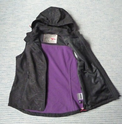Outwear Damen Weste - Tecwear - Atmungsaktiv - Wasserdicht - Gr. 40/42  schwarz
