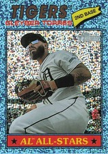 2026 Topps Heritage Gleyber Torres Blue Sparkle Card