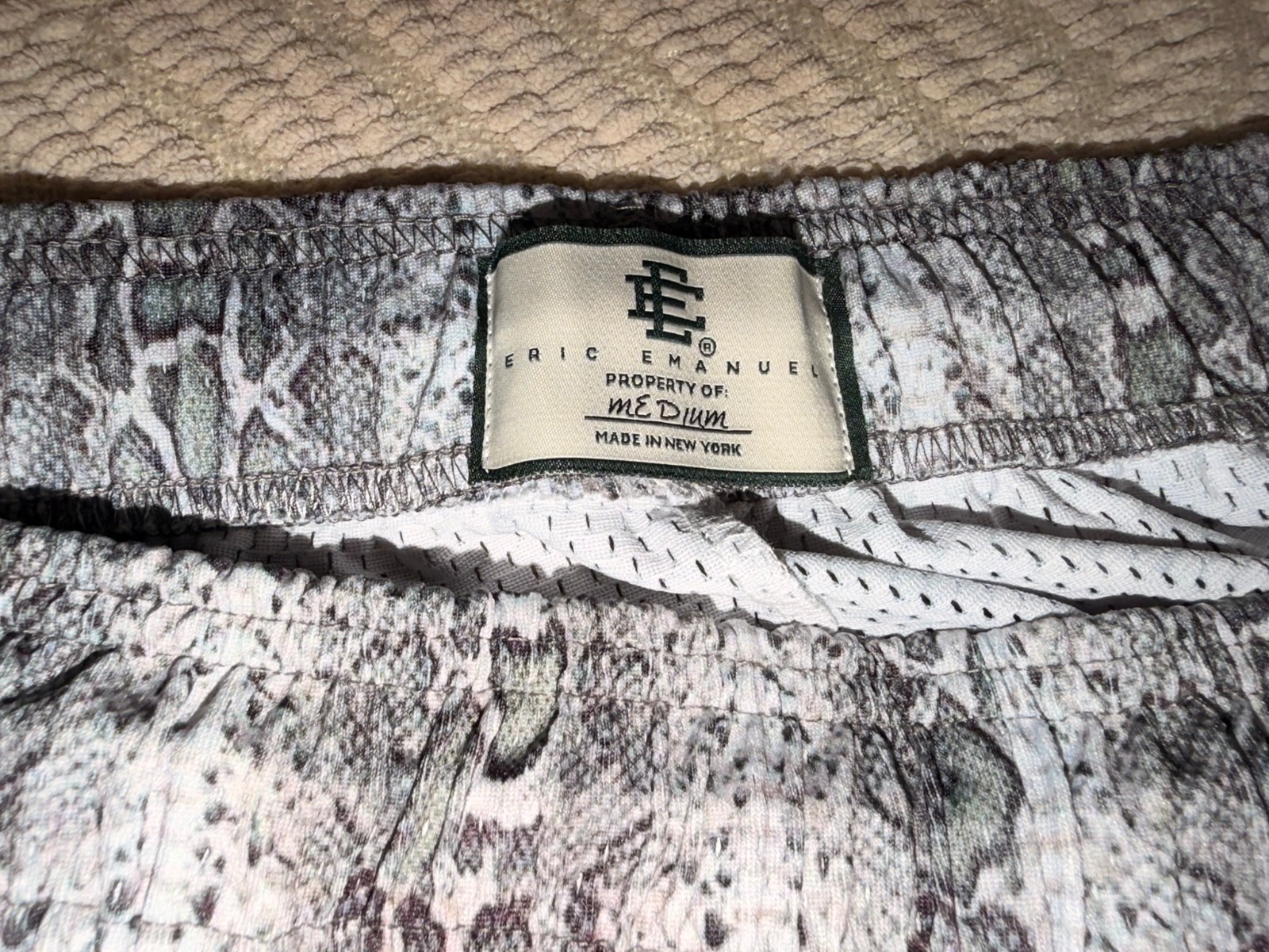 Eric Emanuel EE Basic Shorts 'EE Snake' - image 3