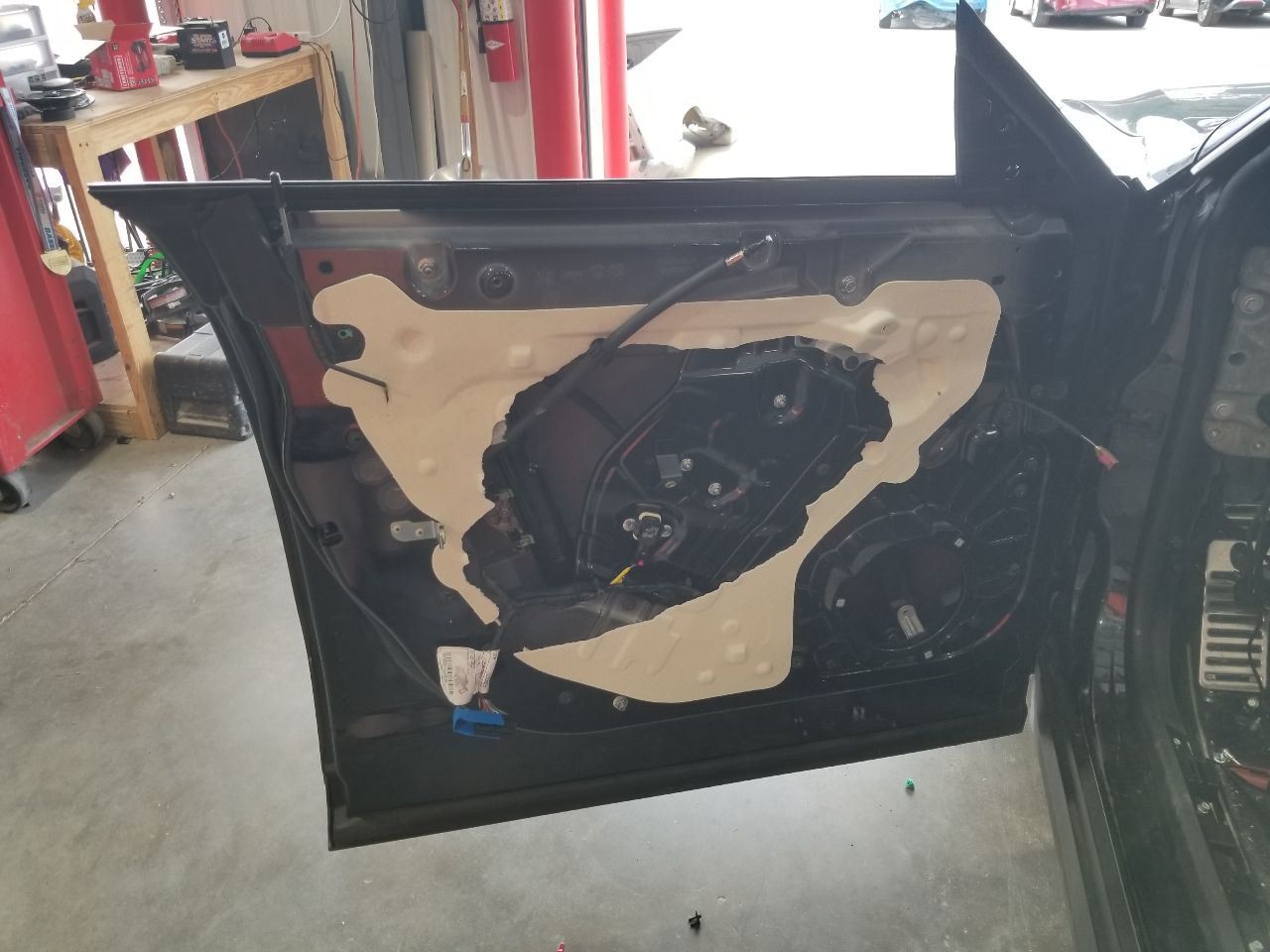 Maserati Levante Front Left Door framework Black