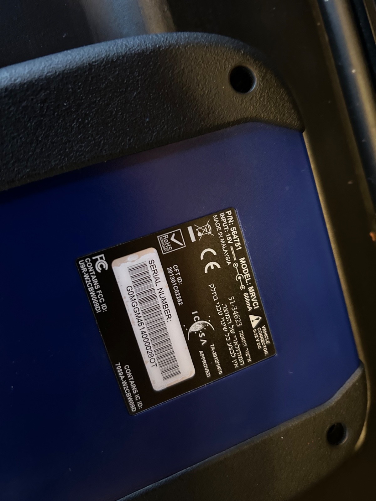 OTC GENISYS TOUCH OBD SCANNER 561301 .. UPDATED TO  2016 .. WORKING CONDITI