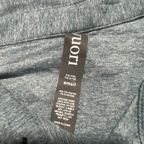 NEW Vuori Strato Tech Polo Shirt Stretch Performance Small Mens Blue Golf NWT - Picture 4 of 6