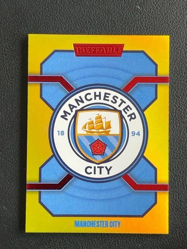 Manchester City 2023-24 Daka Ineffable Team Badge Gold 30/55 #NO-24