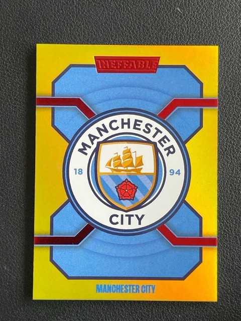 Manchester City 2023-24 Daka Ineffable Team Badge Gold 30/55 #NO-24