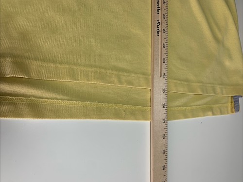 Tommy Hilfiger Polo Shirt Mens Size Large Yellow Casual Short Sleeve (261) - Picture 9 of 10
